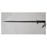 Seitengewehr 98 WW1 Era Bayonet, Blade is 20 5/8"