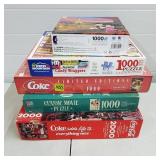 Sealed Coca Cola & Other Puzzles Grouping