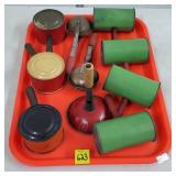Lot of Vintage Tin Toy Noisemakers