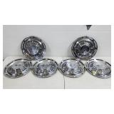 Lot of (6) 1959 Chevy Impala Hubcaps