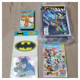 Assorted DC Comics & Books & Media Lot