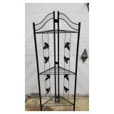 Metal Corner Foldable Shelf