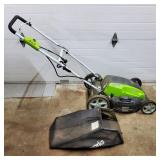 Greenworks 120V Electric Lawnmower