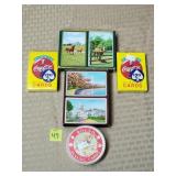 Lot of Vtg Coca-Cola & Souvenir Playing Cards
