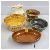 Royal Haeger Pottery Planters & Pitcher Lot