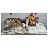 Box Lots of Assorted Xmas Decorations