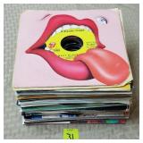 Lot of Assorted 45 Vinyl Records