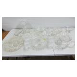 Assorted Crystal Glassware Lot