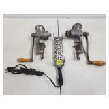 (2) Small Food Grinders & Small Appliance