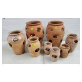 Large Lot of Terracotta Planters
