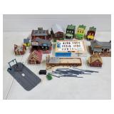 Lot of HO Scale Train Buildings