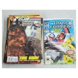 Lot of GI Joe VS Transformers Comic Books