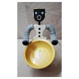 Vtg Folk Art Bottle Cap Black Americana Figure