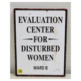 Evaluation Center for Disturbed Women Embossed