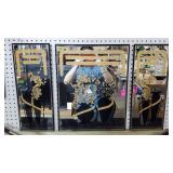 3 Piece Greco Style Urn Mirror Set