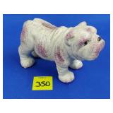 4.75" L Cast Iron Bull Dog Bank