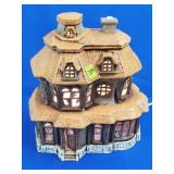Ceramic Light Up Haunted House