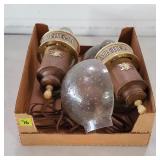 Pair of 2 Michelob Advertising Wall Lamps