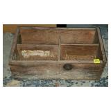 Vintage Wood Crate w/ Nails