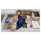 Lot of Vintage BSA Canteens, Belt Awards, Uniform
