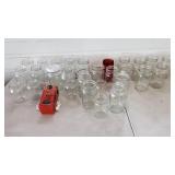 Grouping of Mixed Mason Jars