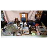 Large Lot of Barware, Steins, HH Decor, etc