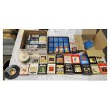 Mixed Media Lot - Cassettes, 8 Tracks, Records