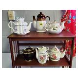 Lot of Assorted Teapots - Hall USA, 5th Ave