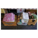 Large Lot of Towls, Dish Rags, Tableclothes