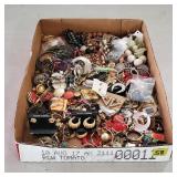Lot of Assorted Costume Braclets & Earrings