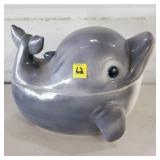 7 1/2" H Dolphin Cookie Jar