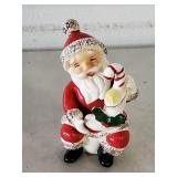 4 1/2" H Vintage Porcelain Santa Claus Figurine