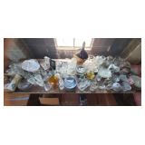 Large Lot of Assorted Glassware