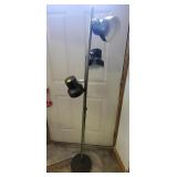 Brown Metal Floor Lamp