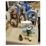 Lot of Assorted Vintage Decanters