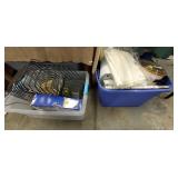 2 Totes of Assorted HH & Misc Items
