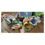 Lot of Assorted Vintage Decanters