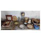 Large Lot of Assorted Vintage Mantel & Wall Clocks