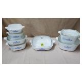 Vtg Corningware Blue Cornflower P-Series