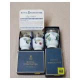 Royal Worcester Egg Coddlers Lot