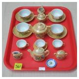 Mini Japanese Lusterware Tea Sets