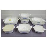 Vtg Corningware Blue Cornflower P Series Casserole