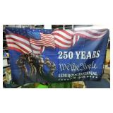250 Years We The People Semiquincentennial Flag