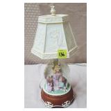 12" H Nativity Musical Table Lamp