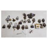 Lot of Mixed Locks & Keys