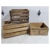 Haig & Haig Pinch Scotch Whisky Crate, Napa Valley