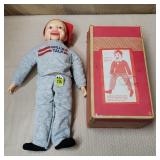 Horsman 23" Tall Willie Talk Doll as is