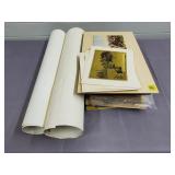 Large Vtg Ephemera, Art Prints & Paper Collectibls