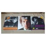 Jimi Hendrix & Bob Dylan Scrap Books Lot