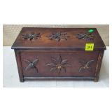 Vintage Tramp Art/ Folk Art Storage Box